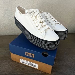 Keds Women's Triple Up Webbing Canvas Sneaker